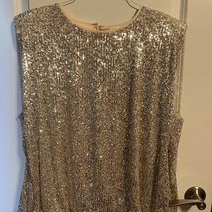 Maurices Sparkling Sleeveless Sequin Top